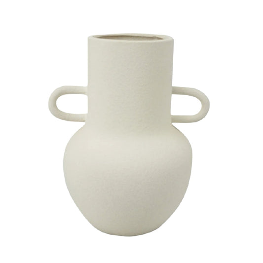 Vase décoratif en céramique pour intérieur - 15 x 15 x 25
