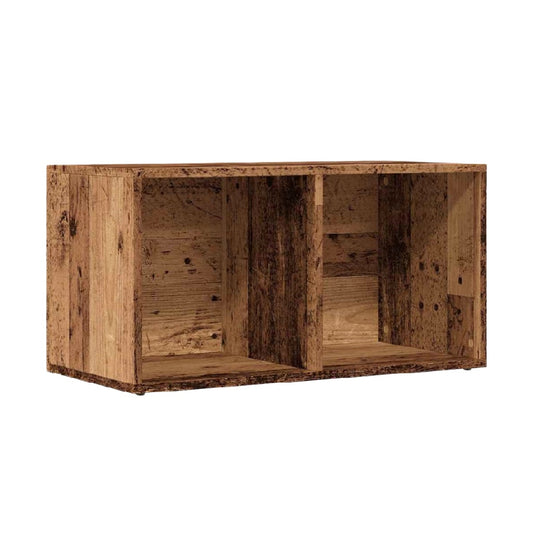 Meuble de rangement en bois recyclé pour espace de vie - 100 x 40 x 45